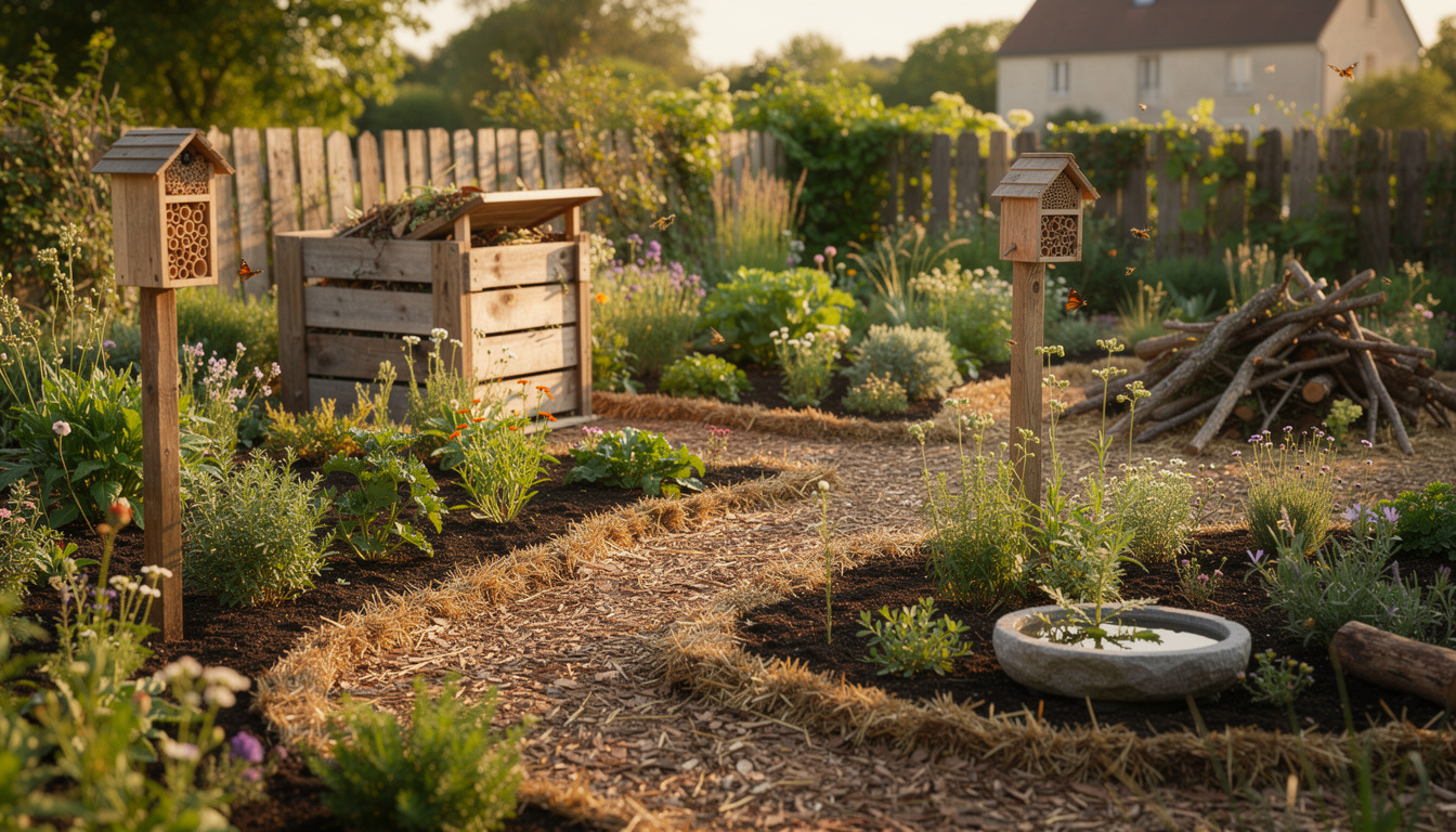 découvrez des conseils pratiques pour créer un jardin écologique, respectueux de la nature, favorisant la biodiversité et utilisant des méthodes durables.
